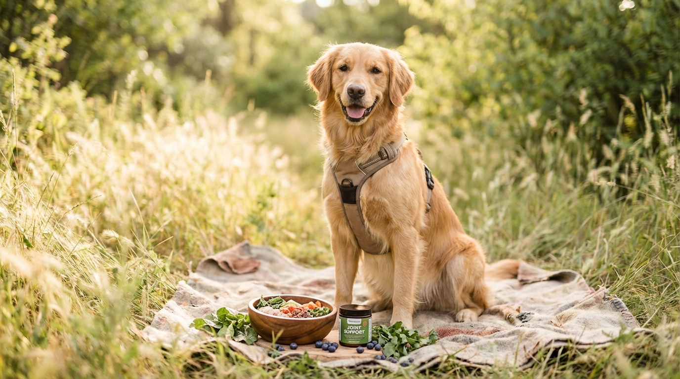 Supporting Your Dogs Joint Health at Any Age with Supplements and Diet