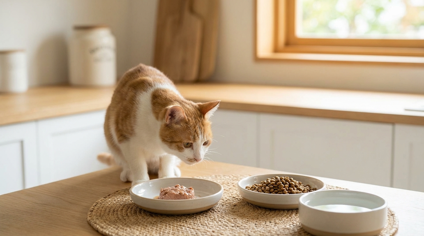 Alimentation humide vs alimentation sèche pour chat : ce que recommandent vraiment les vétérinaires