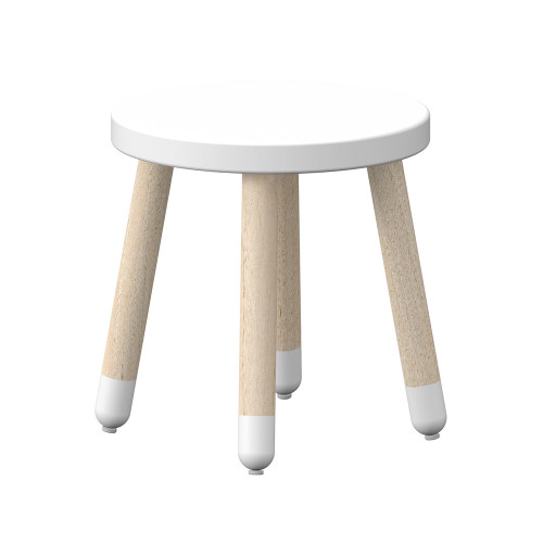 Kiddery Montessori Wooden Kid's Chair - White