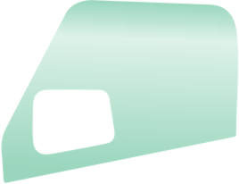 Crew Door Window - 2215