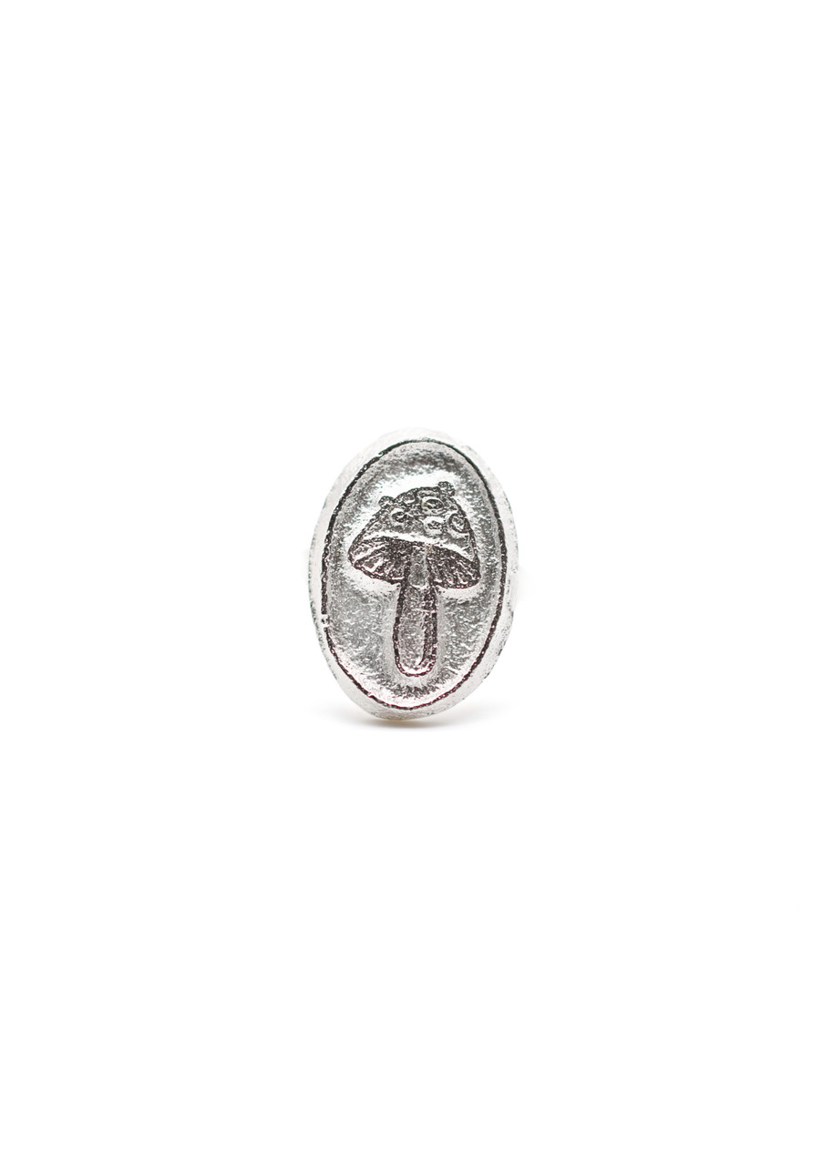 Mushroom Silver Ring - Carla Movia