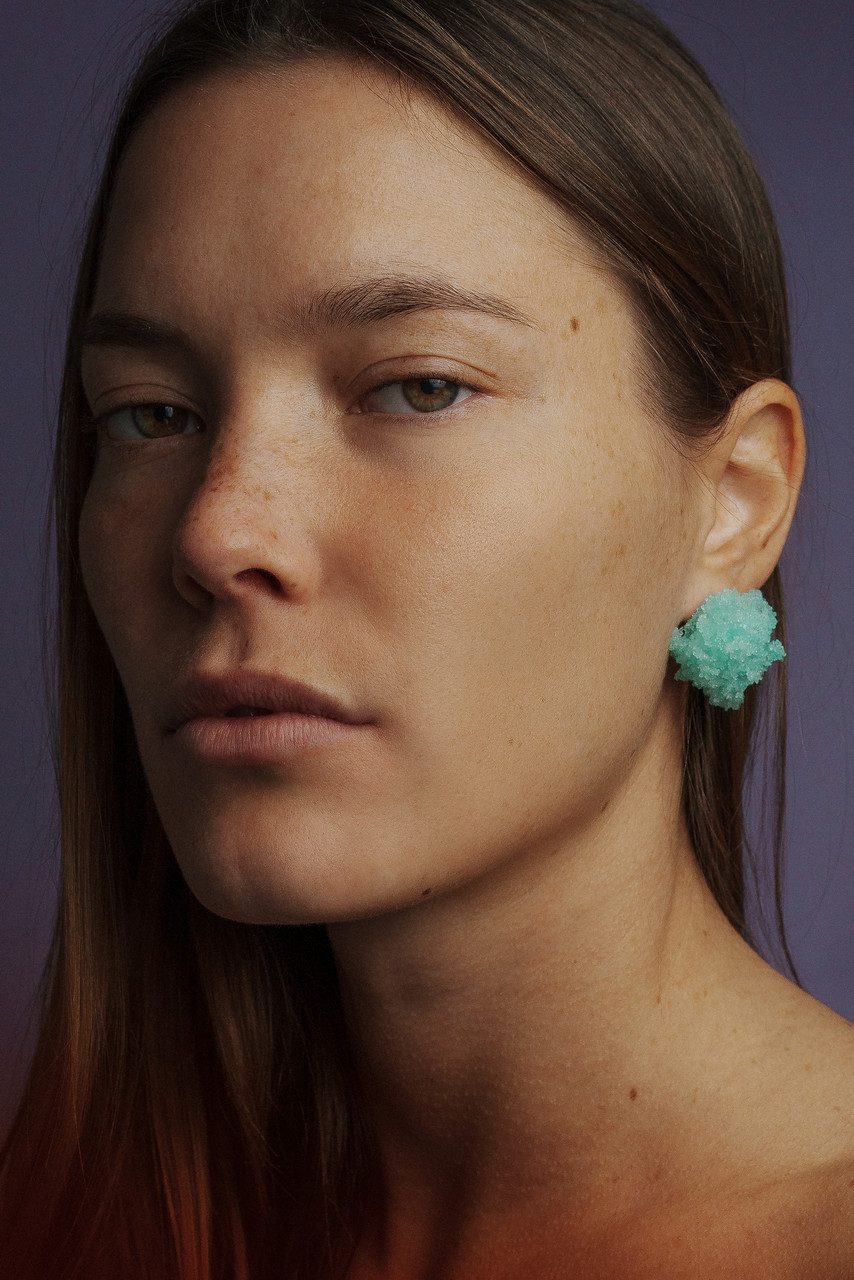 Sugar Earrings Acqua - Carla Movia