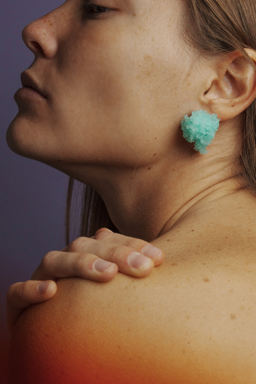 Sugar Earrings Acqua - Carla Movia