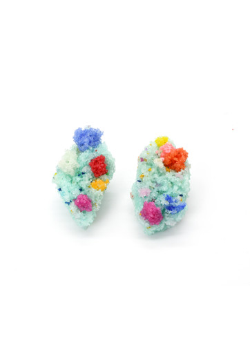 Sugar Earrings Acqua Confetti