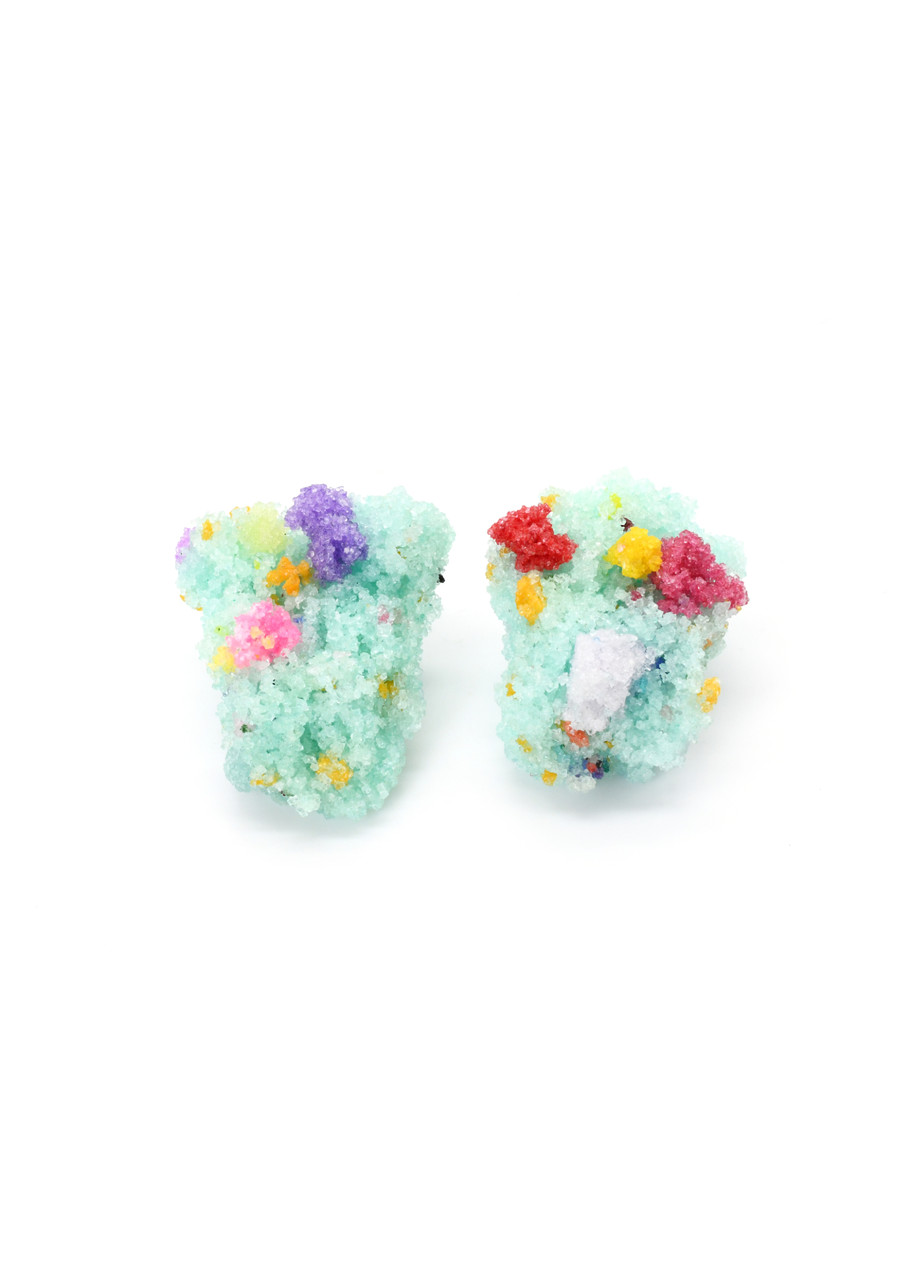 Sugar Earrings Acqua Confetti - Carla Movia
