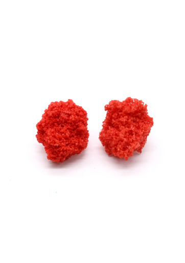 Sugar Earrings Bright Red