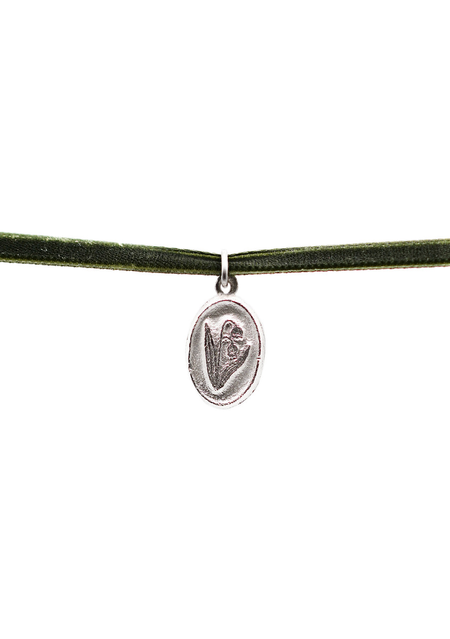 Lily of the Valley Silver Pendant - Carla Movia