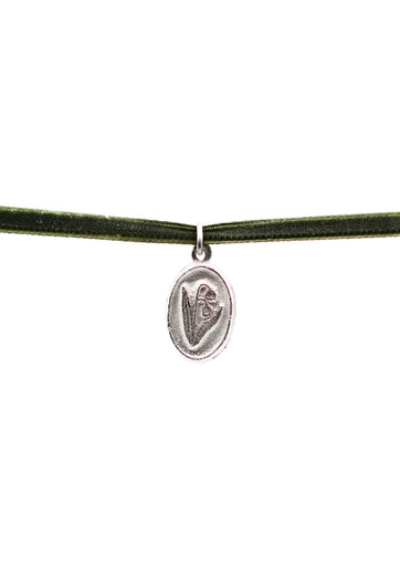 Lily of the Valley Silver Pendant