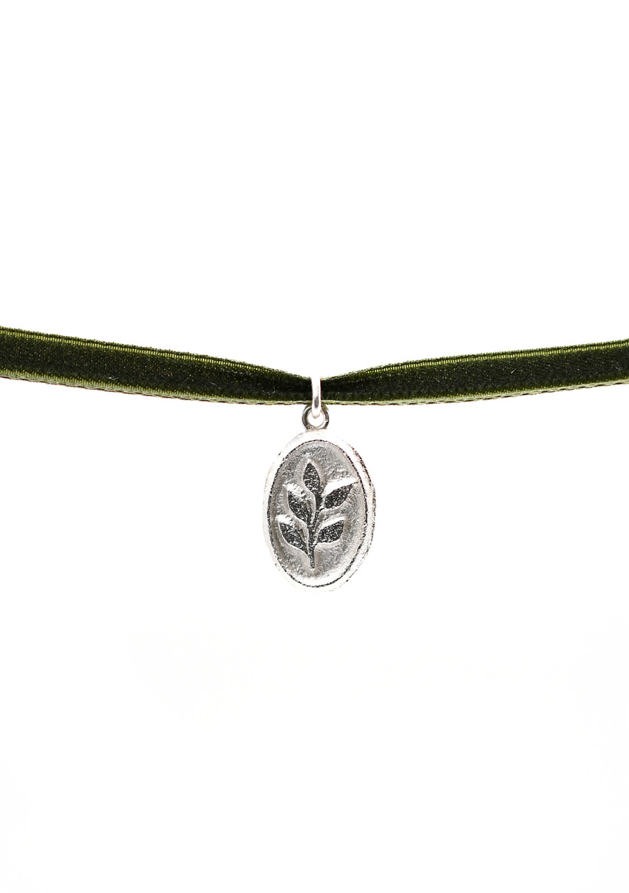 Leaf Silver Pendant - Carla Movia