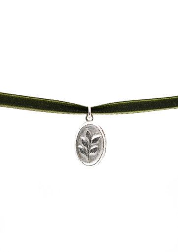 Leaf Silver Pendant