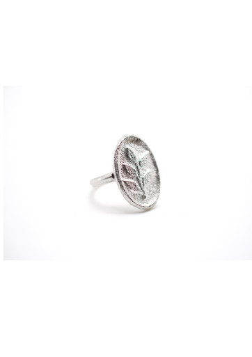 Leaf Silver Ring