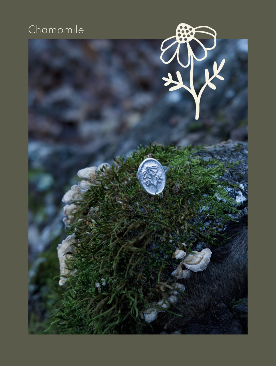 Chamomile Silver Ring - Carla Movia