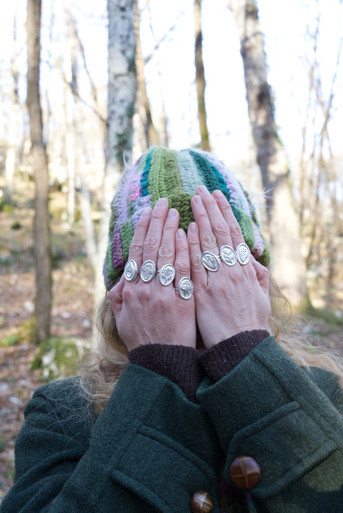 Acorn Silver Ring