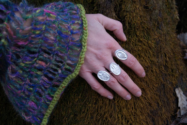 Acorn Silver Ring