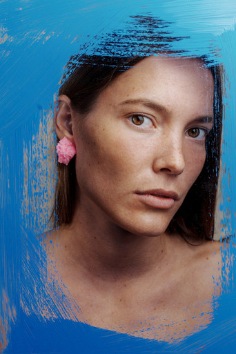 Sugar Earrings Barbie Fucsia