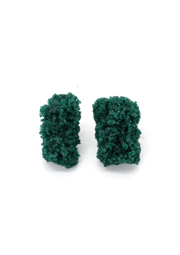Sugar Earrings Forest Green