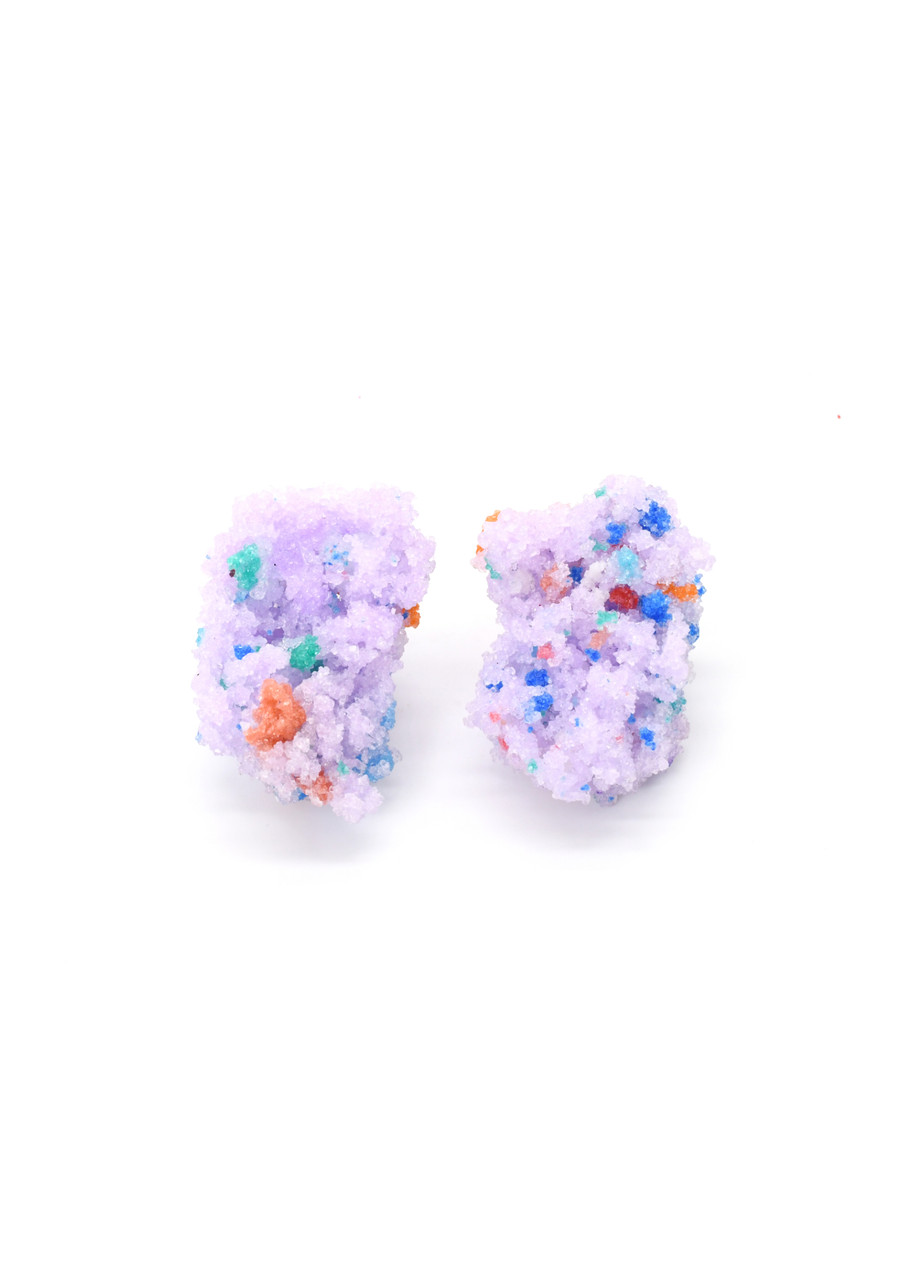 Sugar Earrings Lilla Confetti - Carla Movia