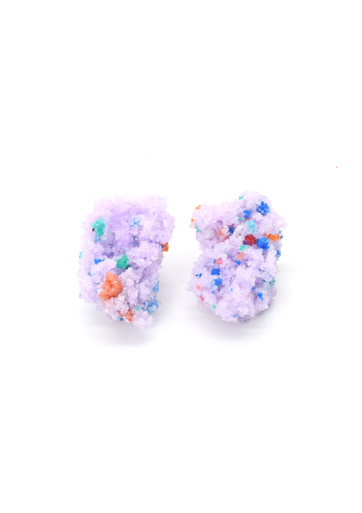 Sugar Earrings Lilla Confetti