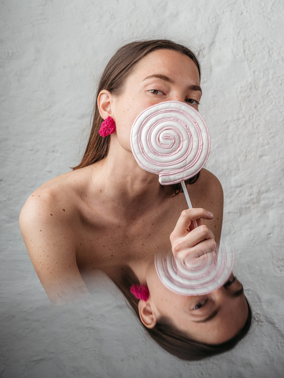 Sugar Earrings Magenta - Carla Movia