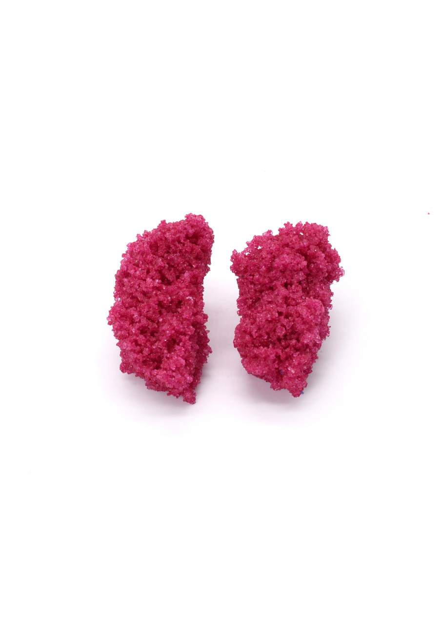 Sugar Earrings Magenta - Carla Movia