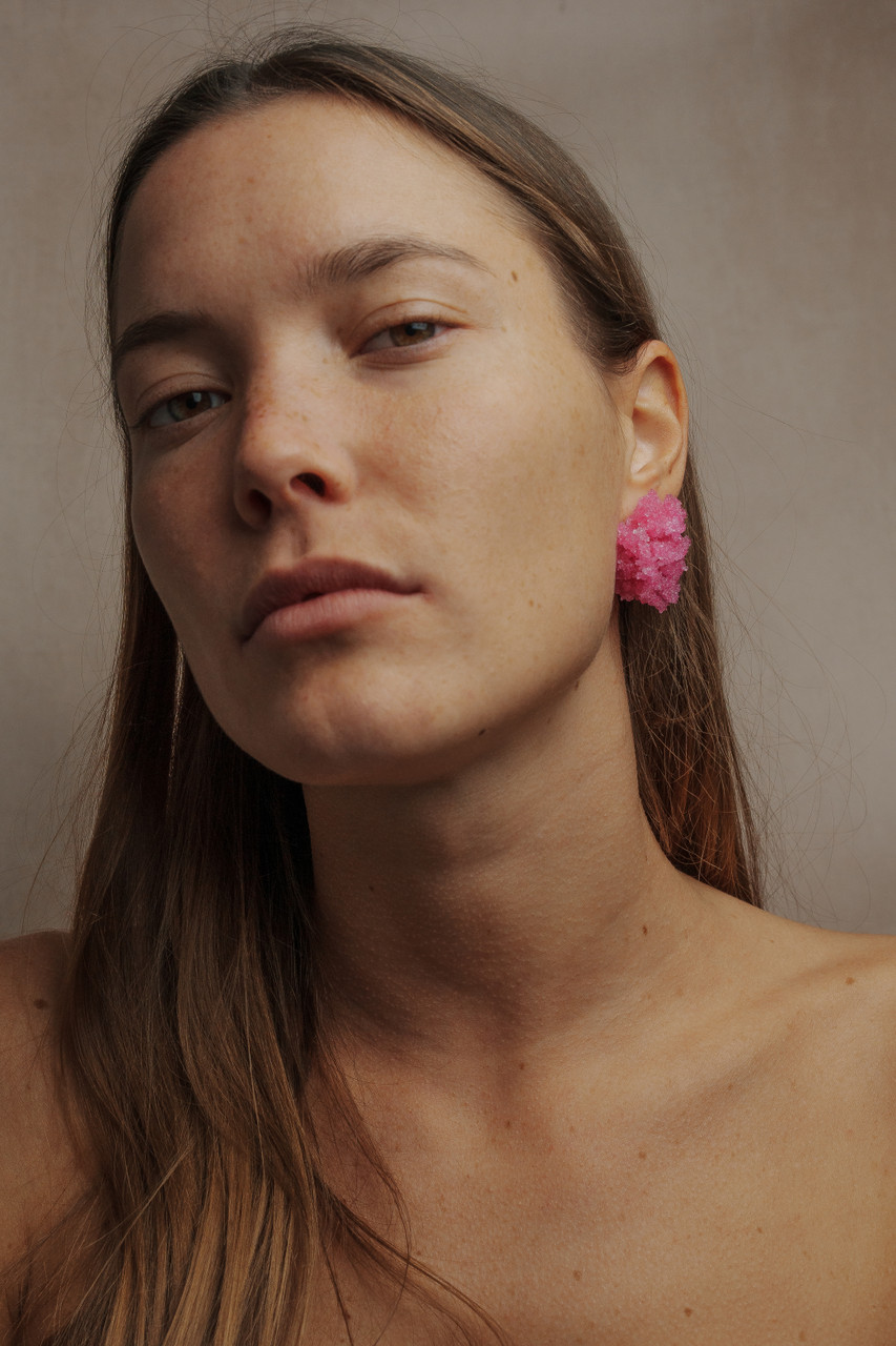 Sugar Earrings Pink - Carla Movia