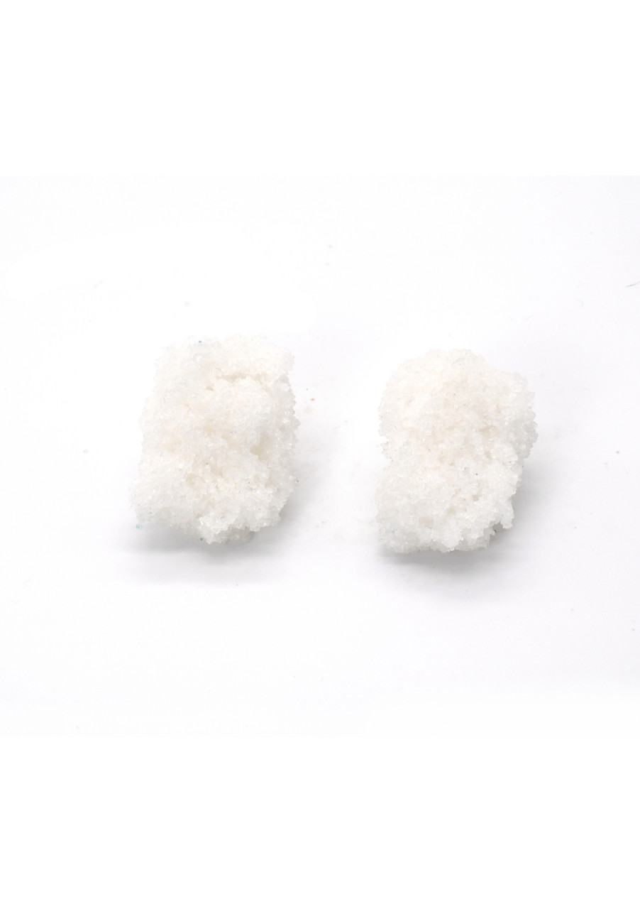 Sugar Earrings White - Carla Movia