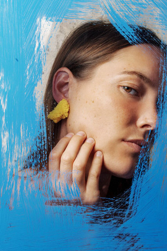 Sugar Earrings Yellow