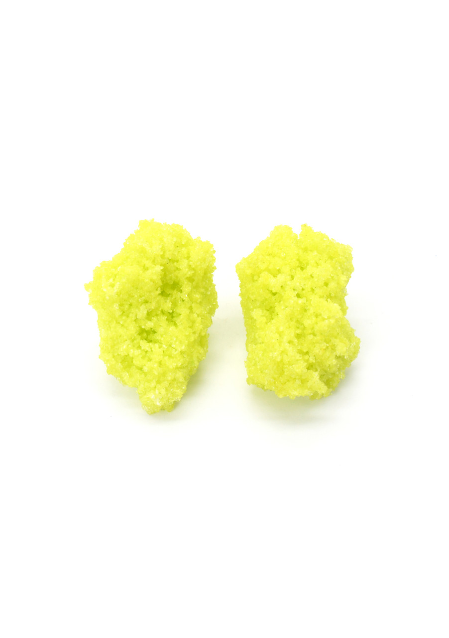 Sugar Earrings Yellow Green - Carla Movia