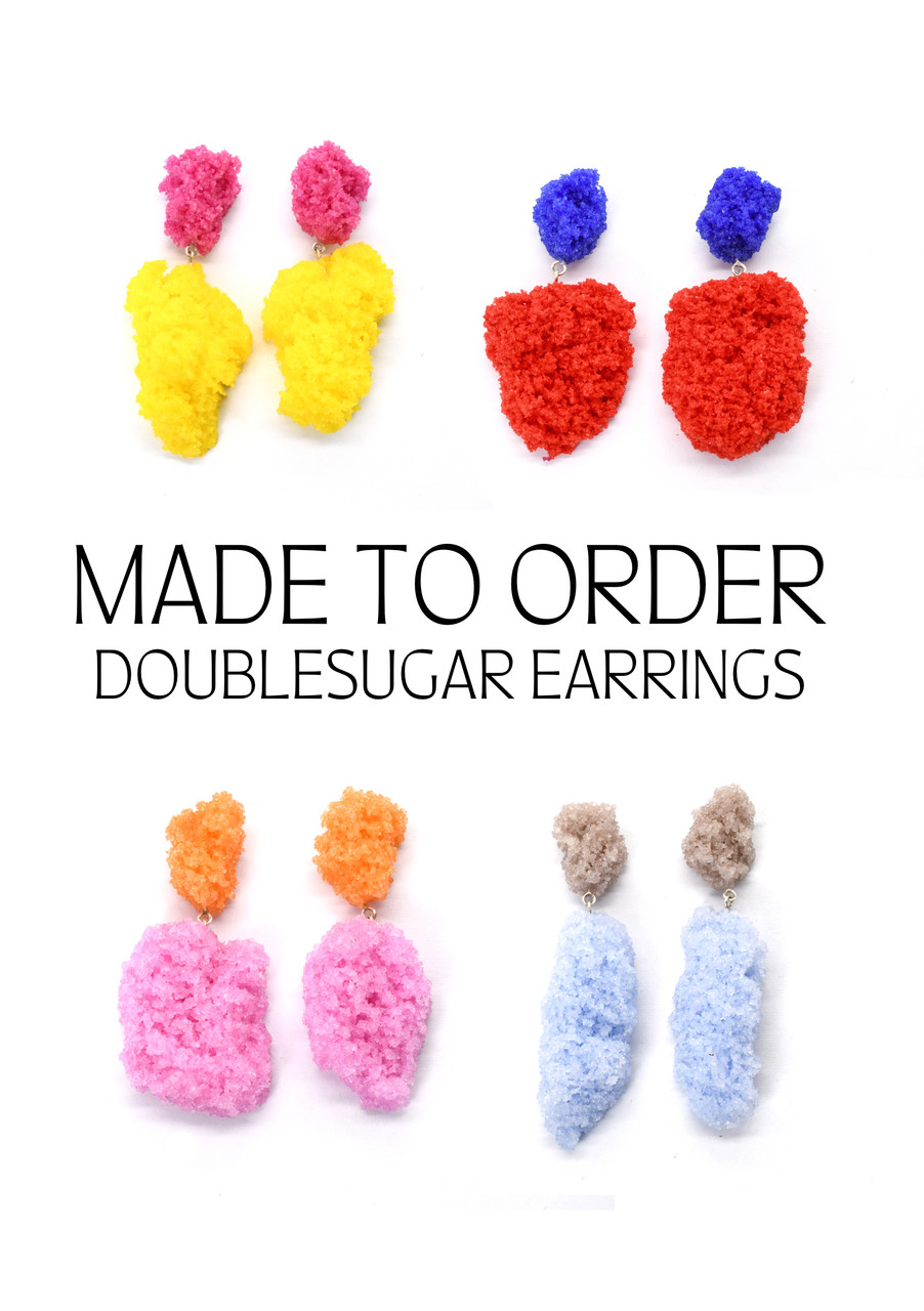 MADE TO ORDER Double Sugar Earrings - Carla Movia