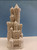 Magical sandcastle made from real sand .