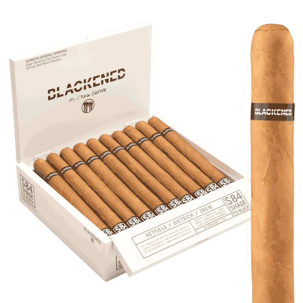 Blackened by Drew Estate S84 Corona Doble
