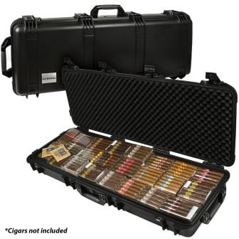 Yosemite 500-Capacity Cigar Humidor Travel Case