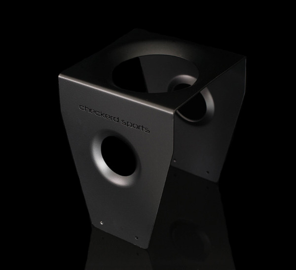 Checkerd Sports Because Race Car Cup Holder