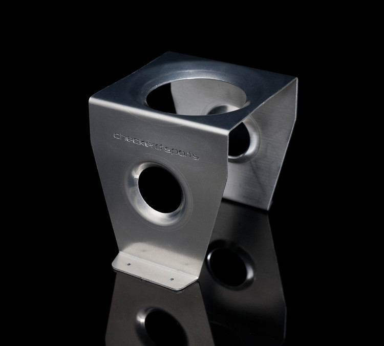 Checkerd Sports Because Race Car Cup Holder