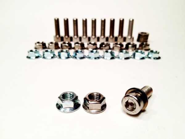 Downstar DressUp Hex Header Hardware Kit (Honda B/D/H)