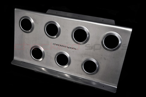 Checkerd Sports Horn Delete Plate