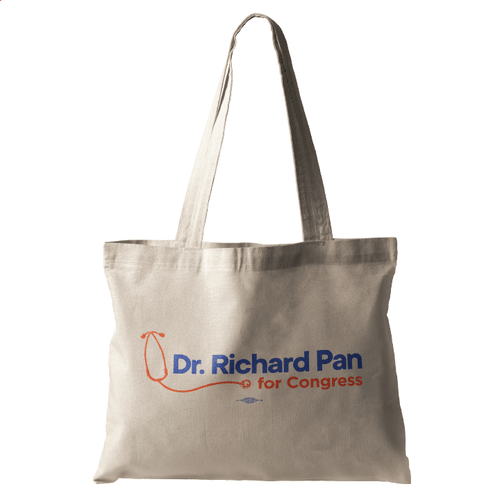 Dr. Richard Pan (Natural Canvas Tote)