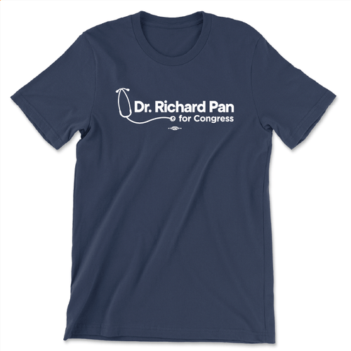 Dr. Richard Pan (Unisex Navy Tee)