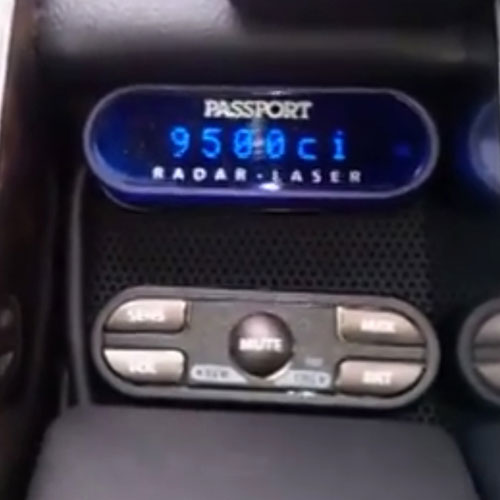 Radar Detector Installation