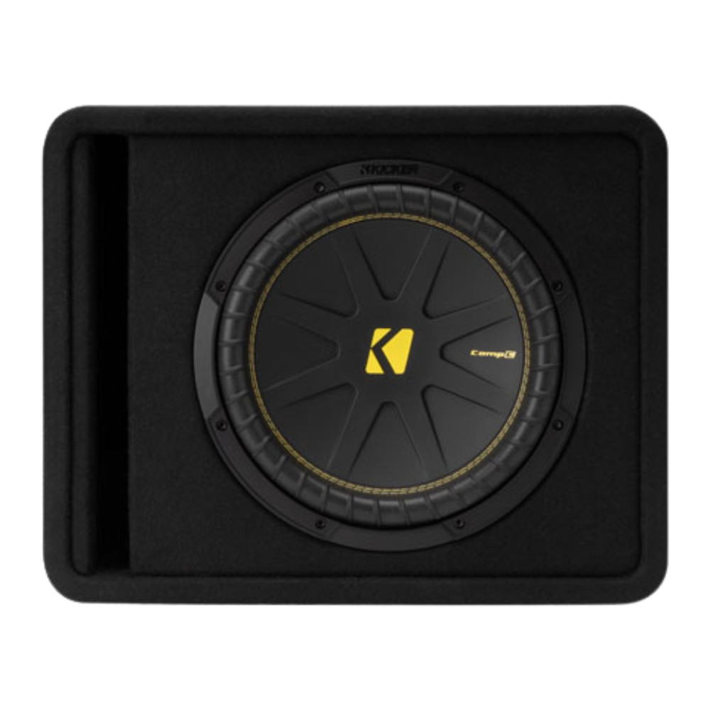 Kicker 50VCWC122 CompC Single 2-Ohm Terminal 12-Inch Loaded