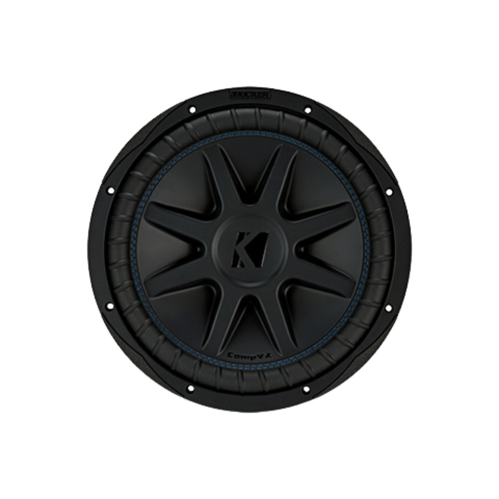 Kicker 50CVX124 CompVX 12-Inch 1500 Watt Subwoofer w/ Dual Four