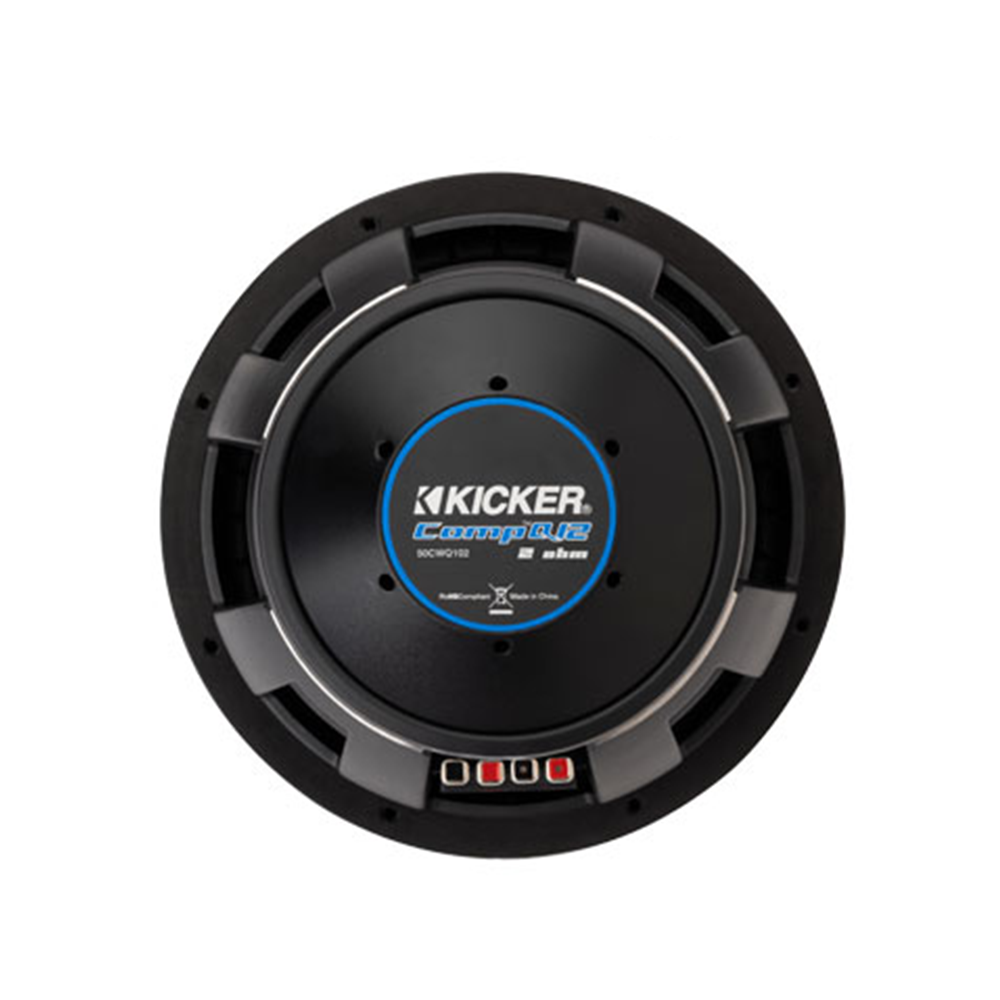 Kicker 51CWQ122 12-Inch CompQ Series 1000 Watts Dual Voice Coil 2