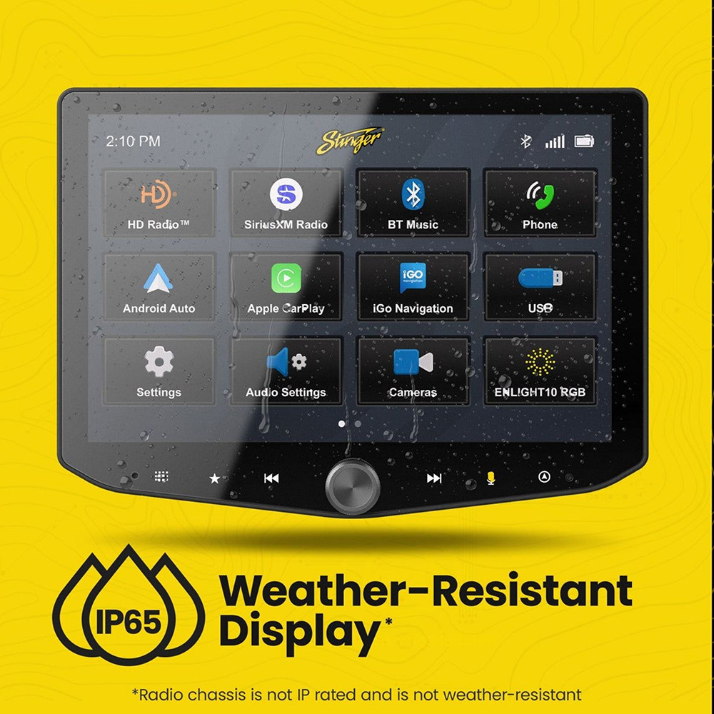 Stinger IX210 HORIZON10 2-DIN 10