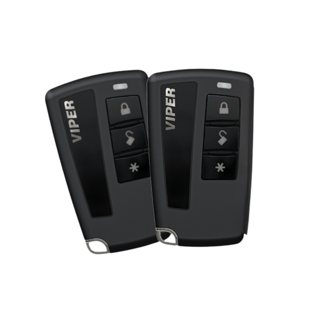 Viper 3108V 1-Way Car Security System – LCD, 4-Button Key Fob, 1/4