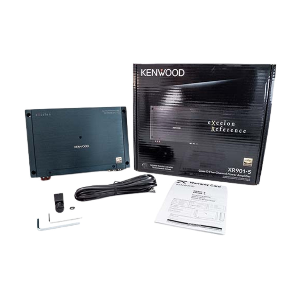 Kenwood XR901-5 Reference Series Class-D 900W RMS 5-Channel Power