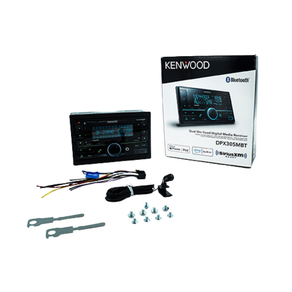 Kenwood DPX305MBT Digital Media Receiver with Built-in Alexa and