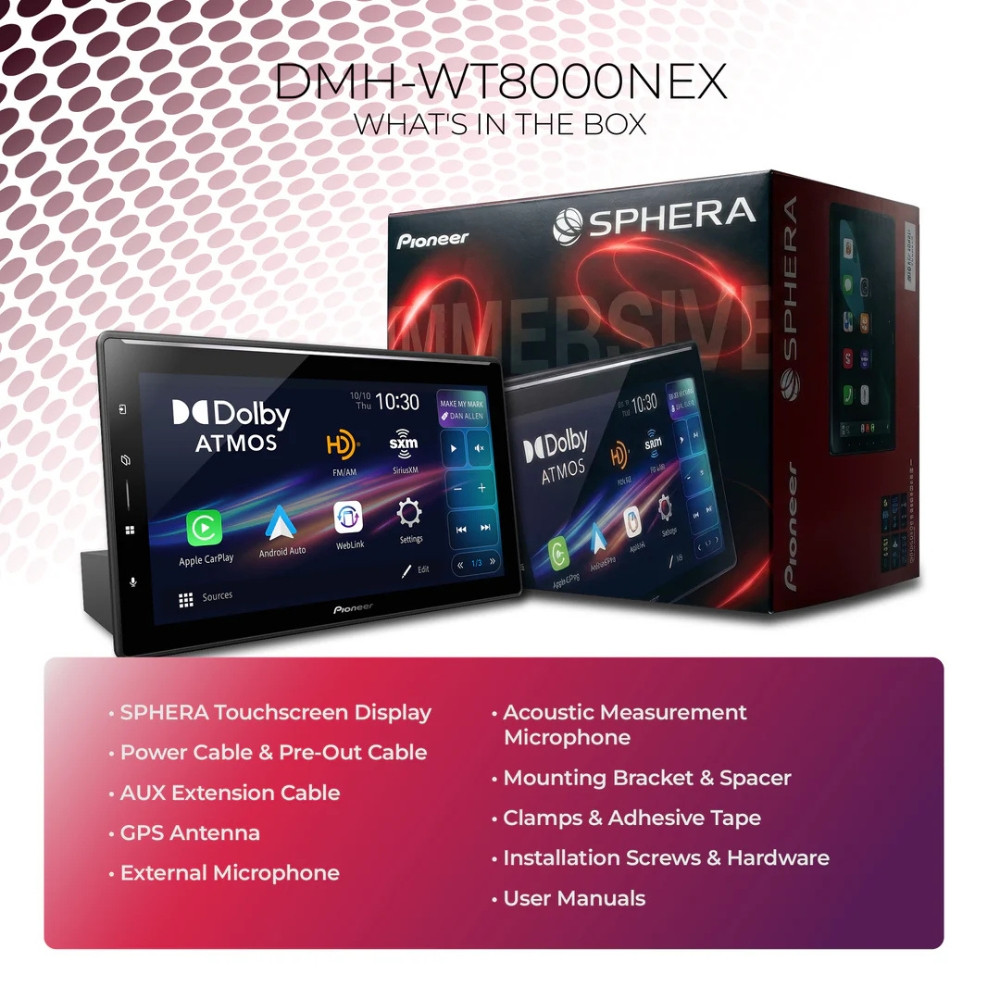 Pioneer DMH-WT8000NEX 10.1
