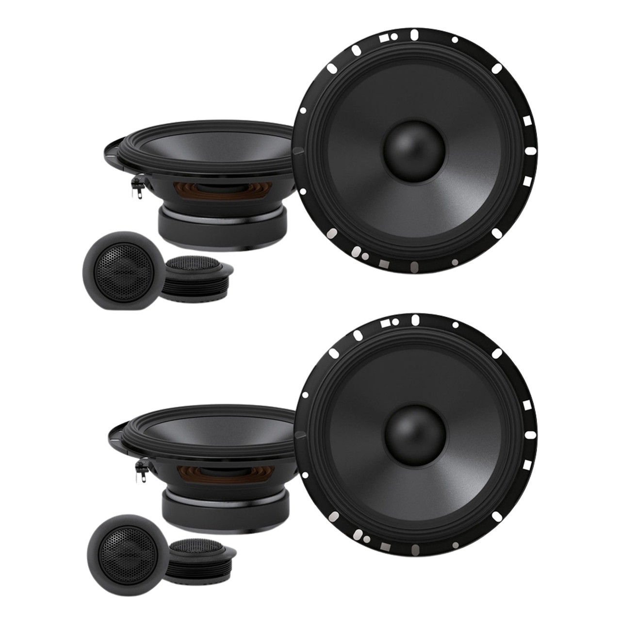 alpine 2 way component speakers