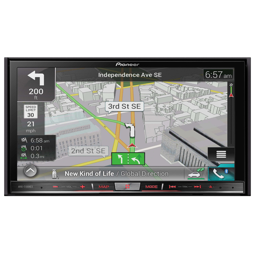 RFRB Pioneer AVIC-7100NEX 7 Inch Car Navigation AV with Apple CarPlay