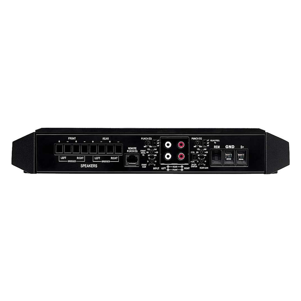OPEN BOX Rockford Fosgate T400-4 Power 4 Channel Class AB 400 Watt